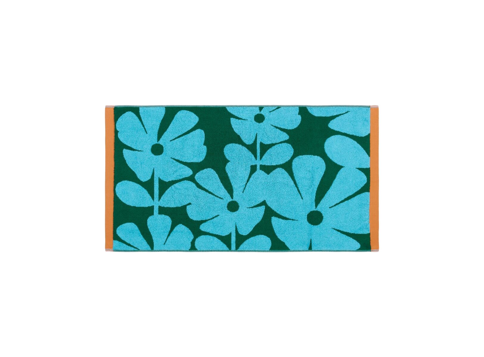 Orla Kiely Wildflower Blue Lagoon Towels - Image 7