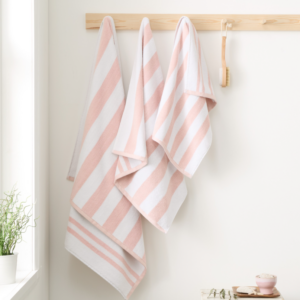 REVERSIBLE STRIPE JACQUARD PINK