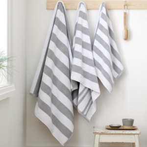 REVERSIBLE STRIPE JACQUARD GREY