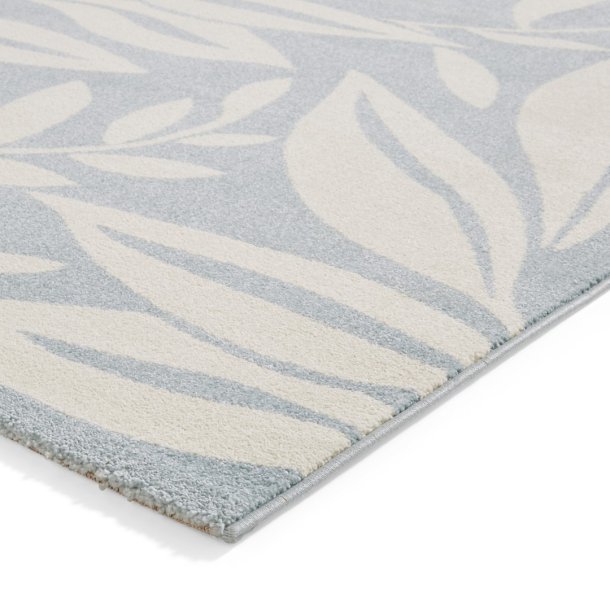 Blue Sorrel Leaves Botanical Rug - Image 5