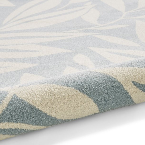 Blue Sorrel Leaves Botanical Rug - Image 7