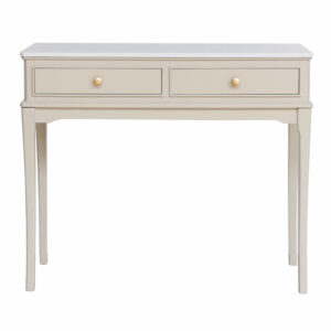 Marlyn 2 dr console with marble top stone