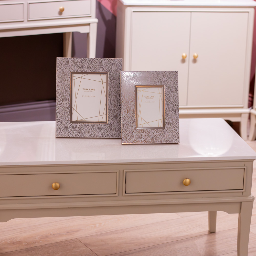 Marlyn Coffee Table with marble top stone - Image 8