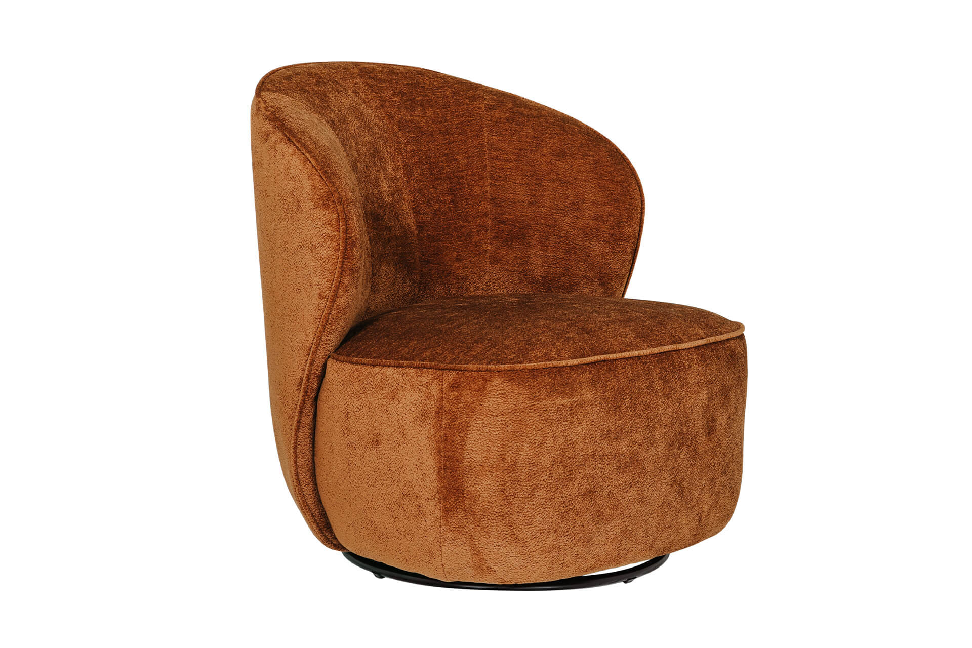Edel Swivel Accent Chair Rust - Image 2