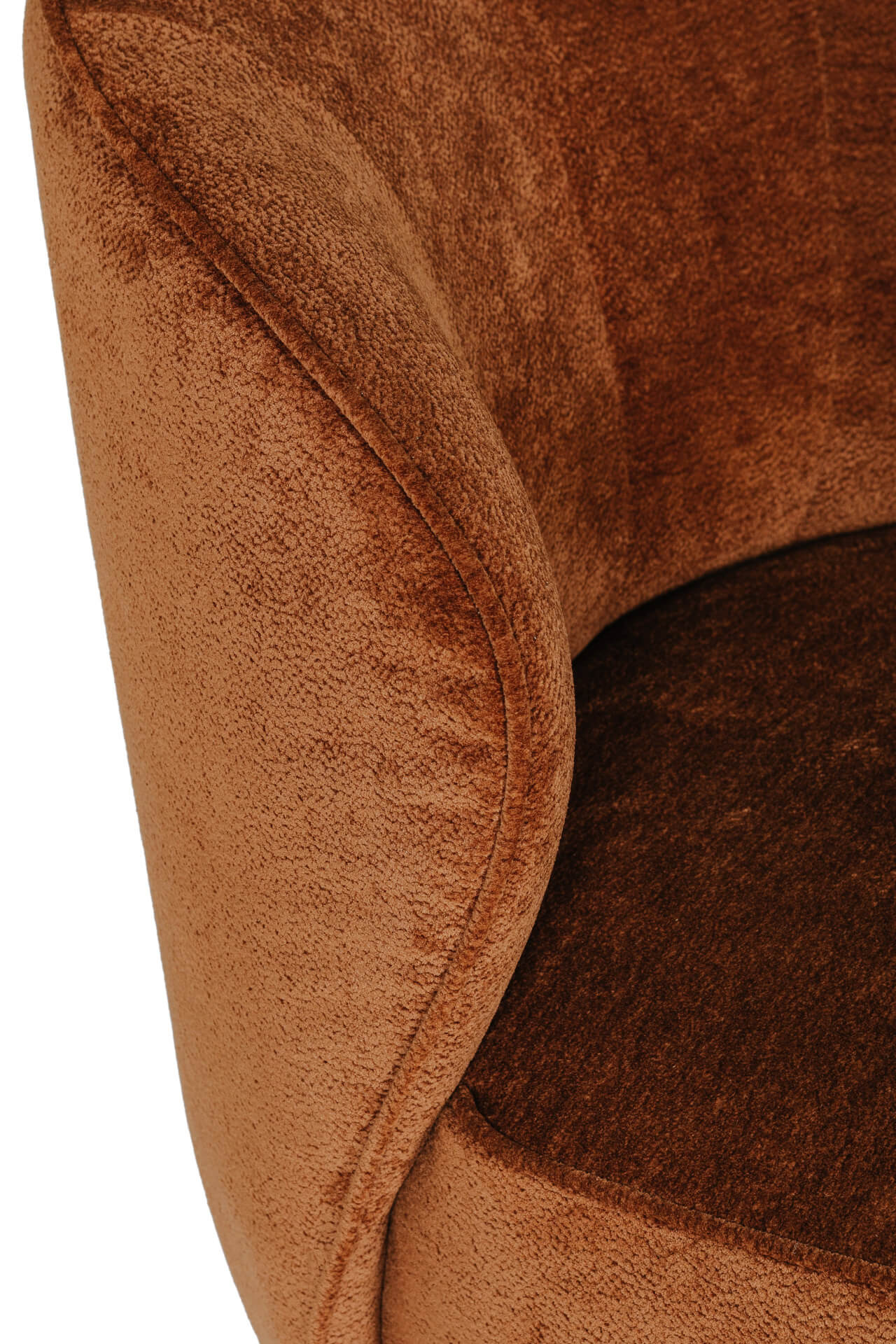 Edel Swivel Accent Chair Rust - Image 6