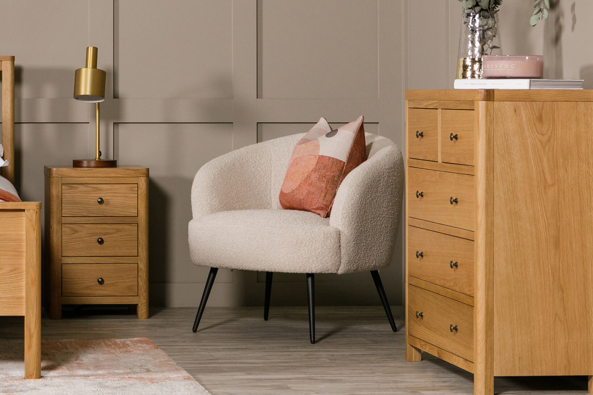 Shelly Accent Chair Cream - Image 2