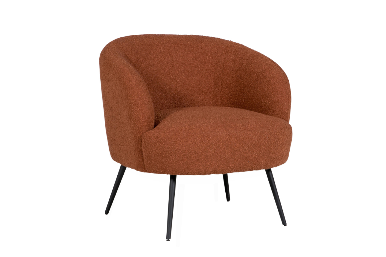 Shelly Accent Chair Rust - Image 2