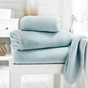 Palazzo Bathroom Towels BLUE